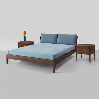 تخت خواب چوبی ماسو